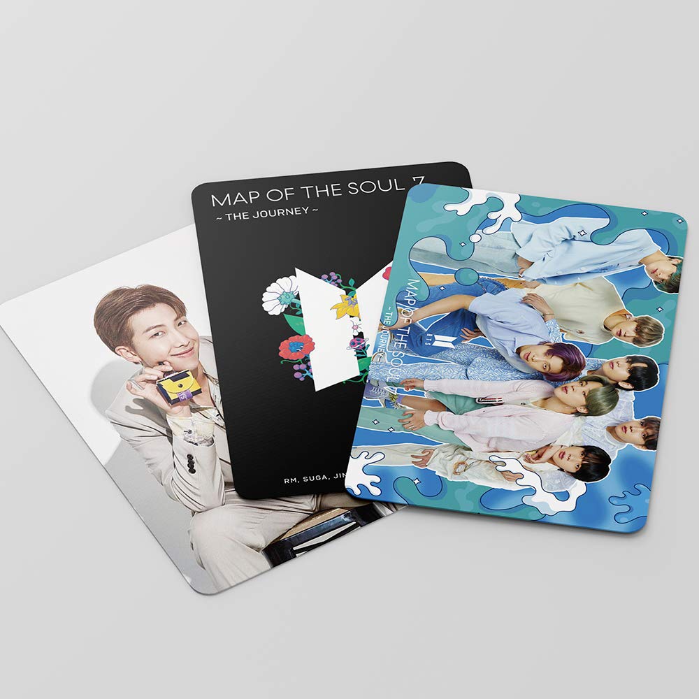 BTS LOMO Cards 54Pcs BTS Map of the soul 7 journey Card New album